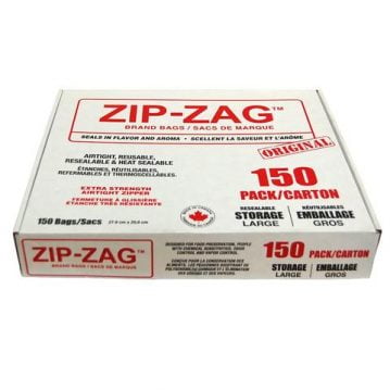 Zip Zag Bag XL 50 pack (2 lb)