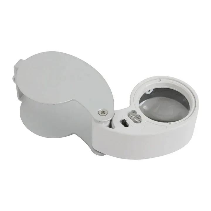 Illuminated Magnifying Loupe Microscope 40X