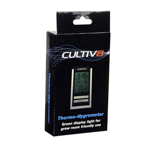 Temperature and Humidity Gauge Cultiv8 (Hygrometer)
