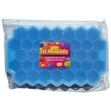 Hi-Moulds Silicone Hexagon Mould With Lid