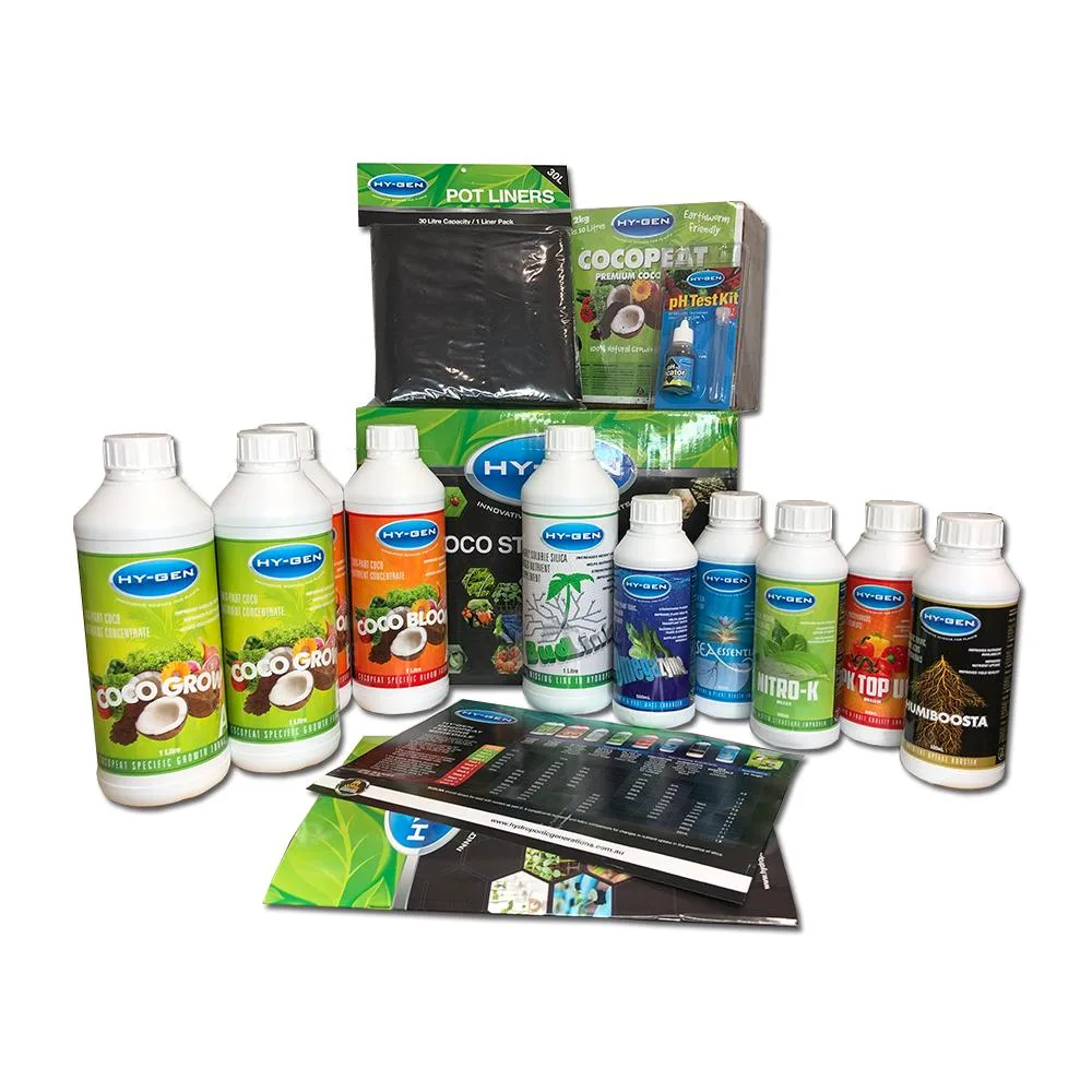 Hy Gen Coco Nutrients Starter Kit Two Part