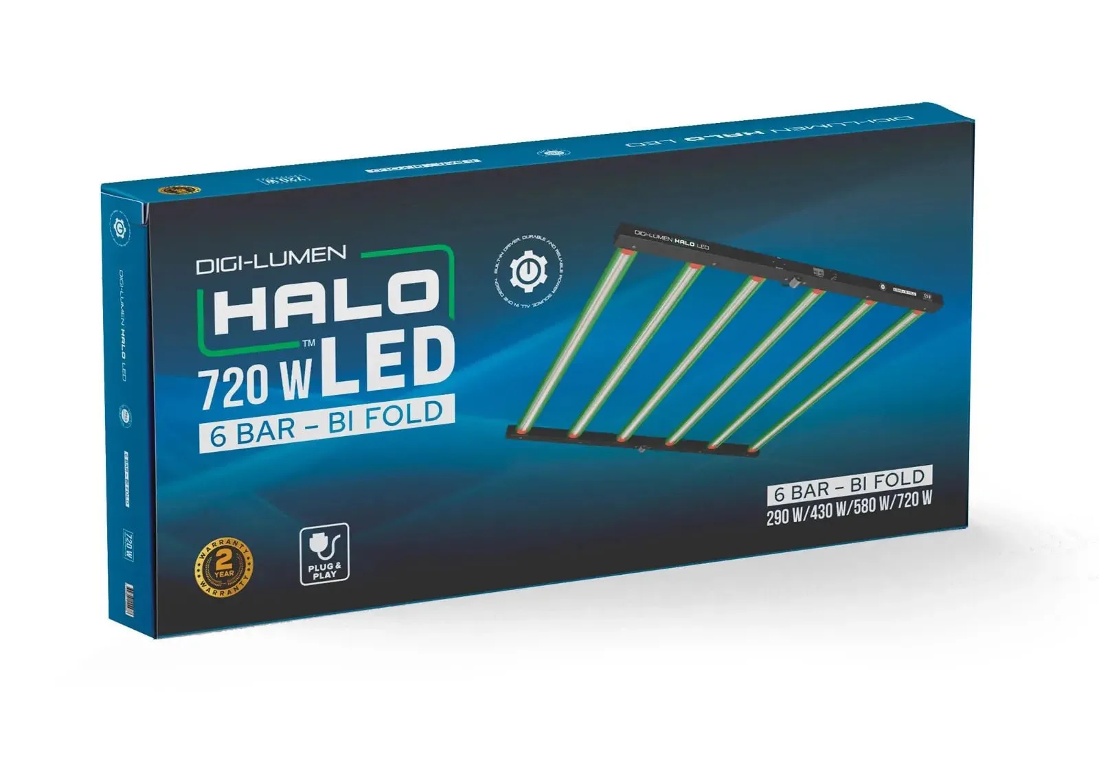 1.2m x 1.2m x 2.0m Powerhouse/Vivosun Tent Kit - Image 4