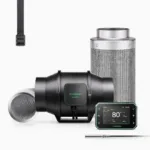 Vivosun 6'' Grow Tent Ventilation Kit – Inline Duct Fan + Carbon Filter & E42A+