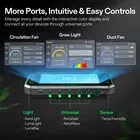 Vivosun 6'' Grow Tent Ventilation Kit – Inline Duct Fan + Carbon Filter & E42A+ - Image 3