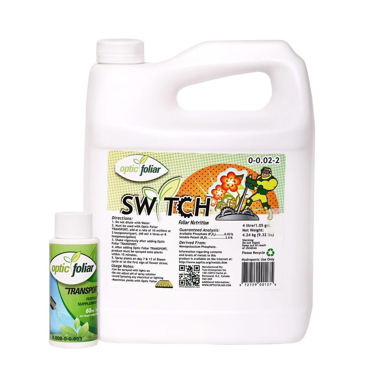 Optic Foliar Switch