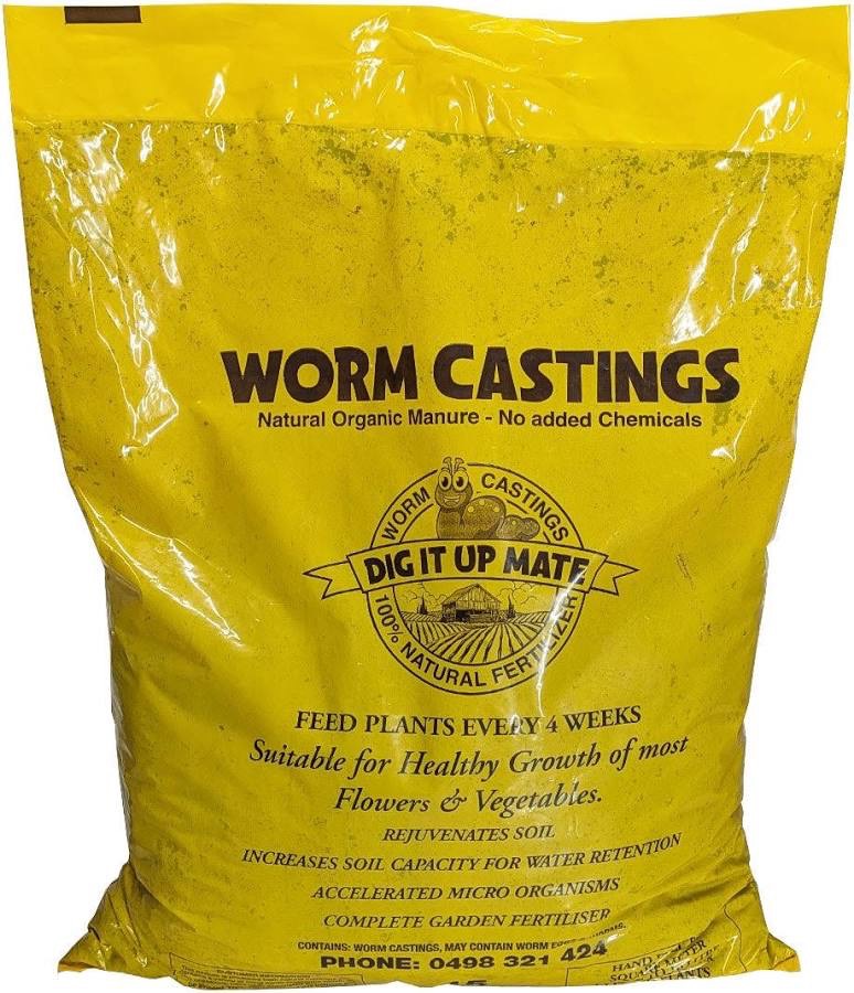 Dig It Up Mate Worm Castings 15L